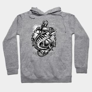 Fishing Time Anchor Hoodie